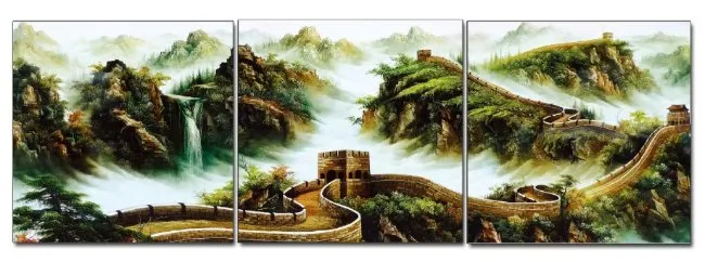 Bức tranh phong thủy Vạn Lý Trường Thành mang lại nhiều ý nghĩa tốt đẹp cho gia chủ